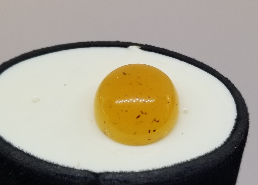 ÖZEL YAPIM DAMLA KEHRİBAR YÜZÜK KAŞI