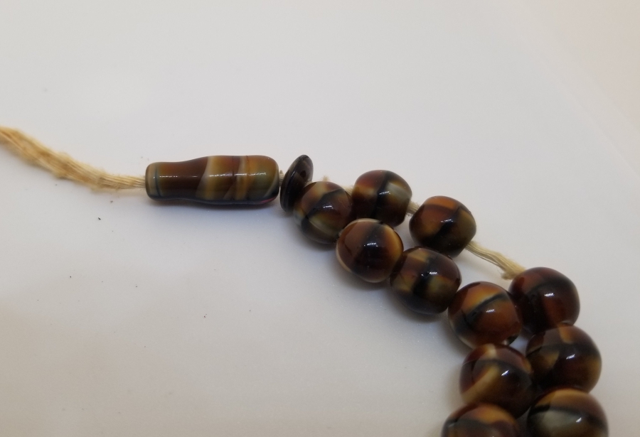 NADİR RENKTE OSMANLI DÖNEMİ BEYKOZ TESPİH