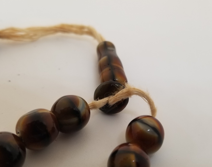 NADİR RENKTE OSMANLI DÖNEMİ BEYKOZ TESPİH