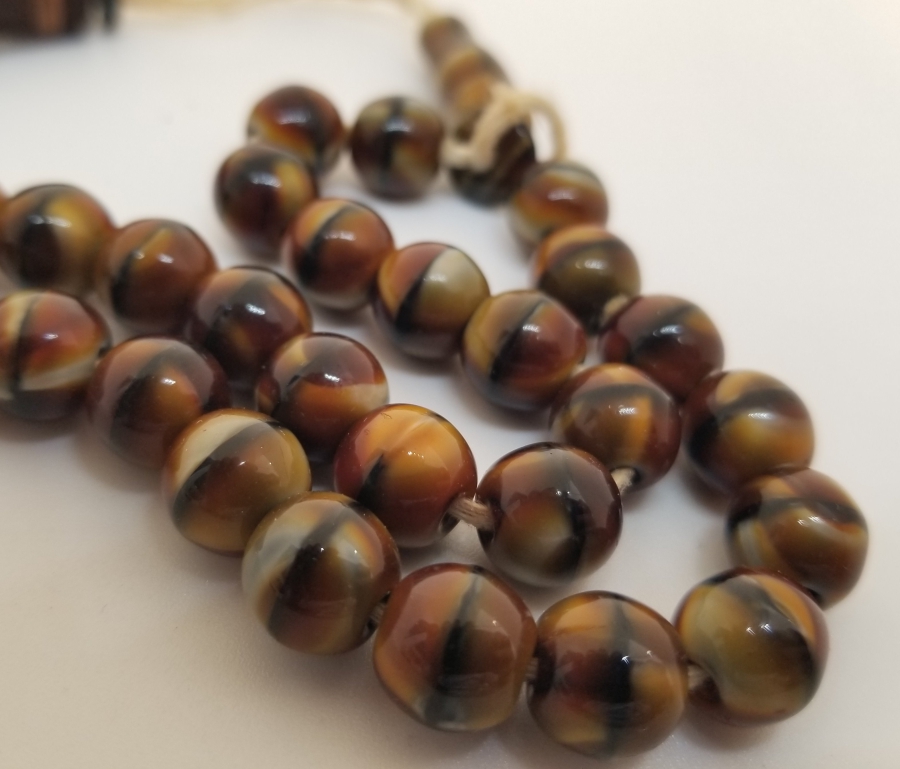 NADİR RENKTE OSMANLI DÖNEMİ BEYKOZ TESPİH