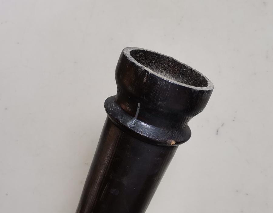 BÜYÜK BOY ANTİKA AHŞAP MUMLUK