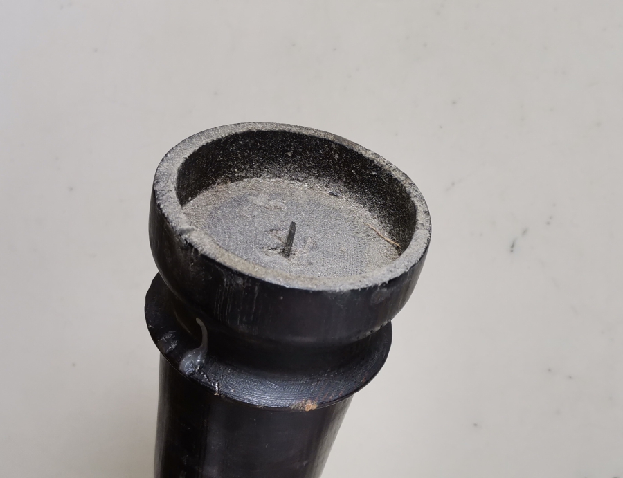 BÜYÜK BOY ANTİKA AHŞAP MUMLUK