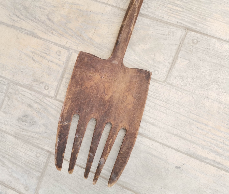 OSMANLI DÖNEMİ ÜZERİ OSMANLICA YAZILI EL YAPIMI YABA