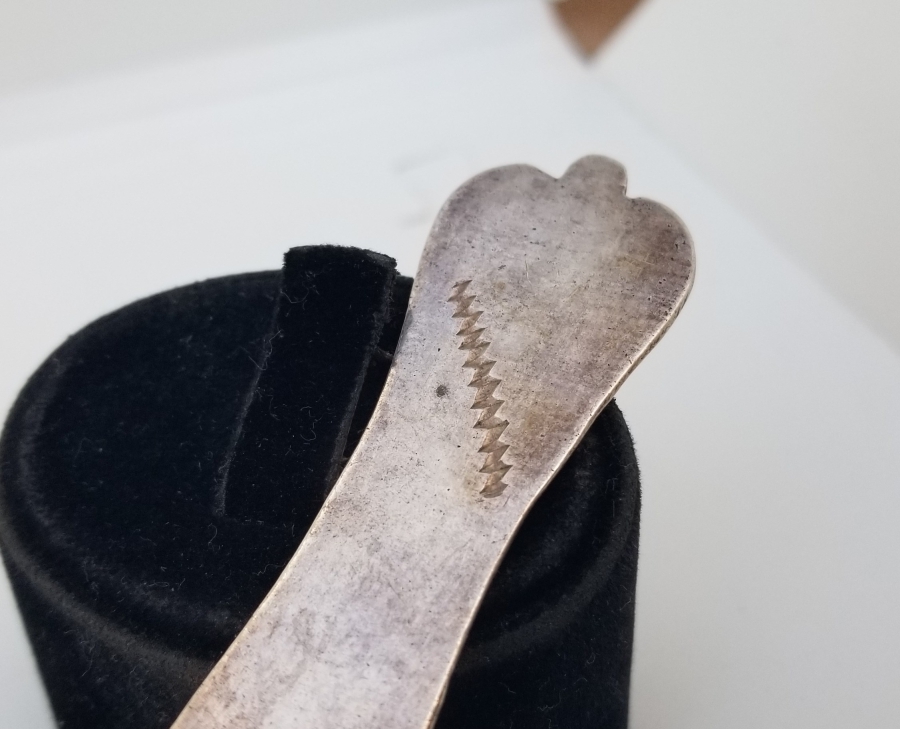 ABDÜLHAMİD HAN DÖNEMİ TUĞRALI GÜMÜŞ KAŞIK