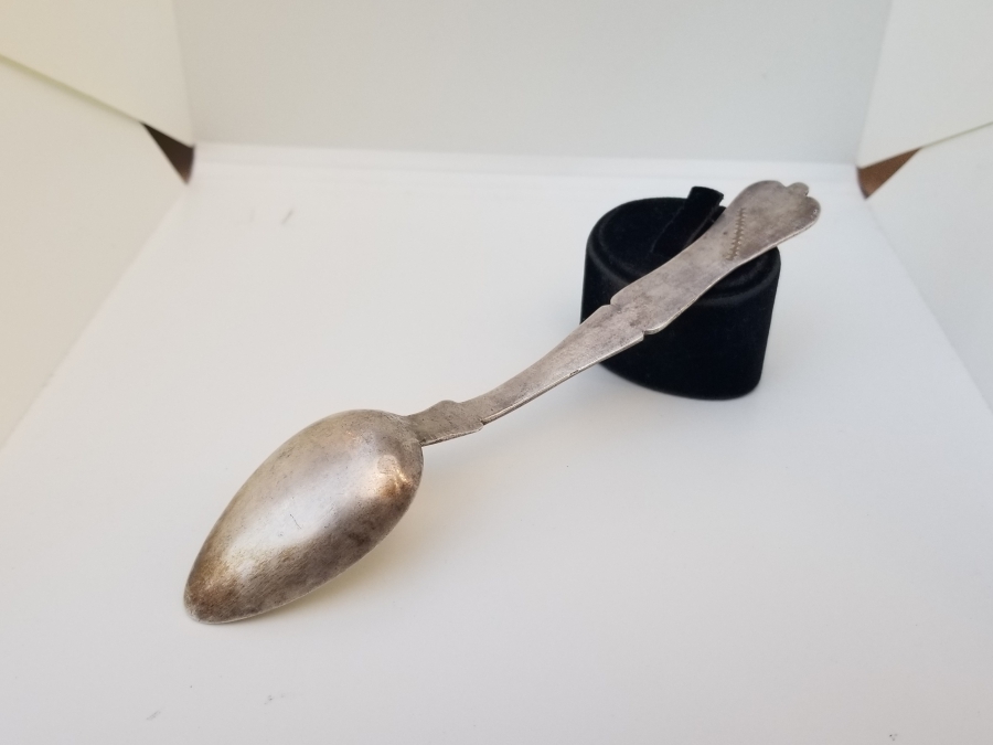 ABDÜLHAMİD HAN DÖNEMİ TUĞRALI GÜMÜŞ KAŞIK