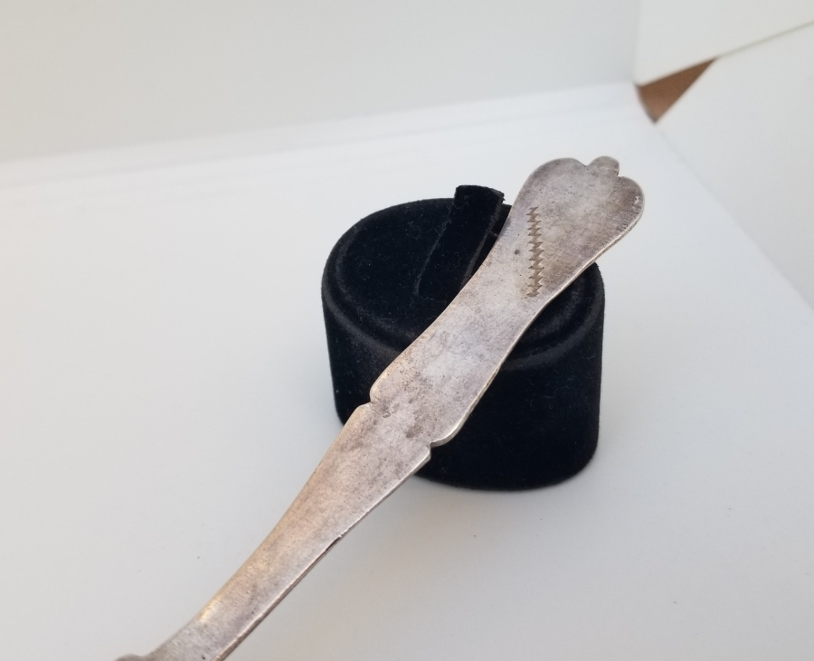 ABDÜLHAMİD HAN DÖNEMİ TUĞRALI GÜMÜŞ KAŞIK