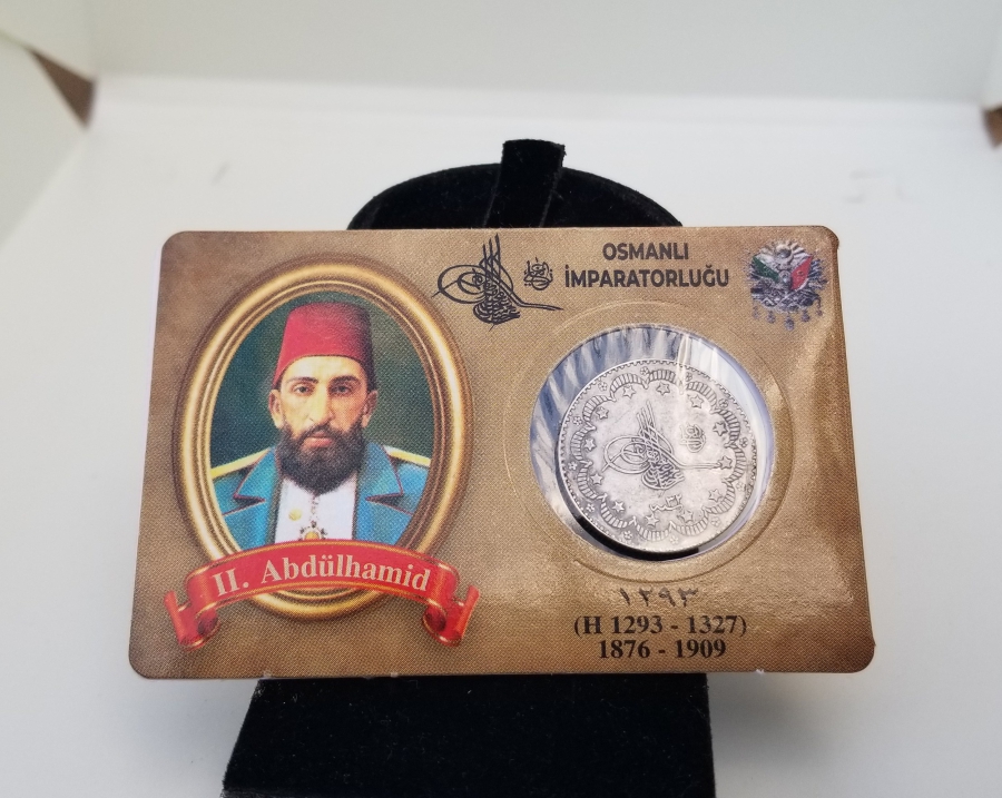 SULTAN ABDÜLHAMİD HAN DÖNEMİ GÜMÜŞ 5 KURUŞ PARA