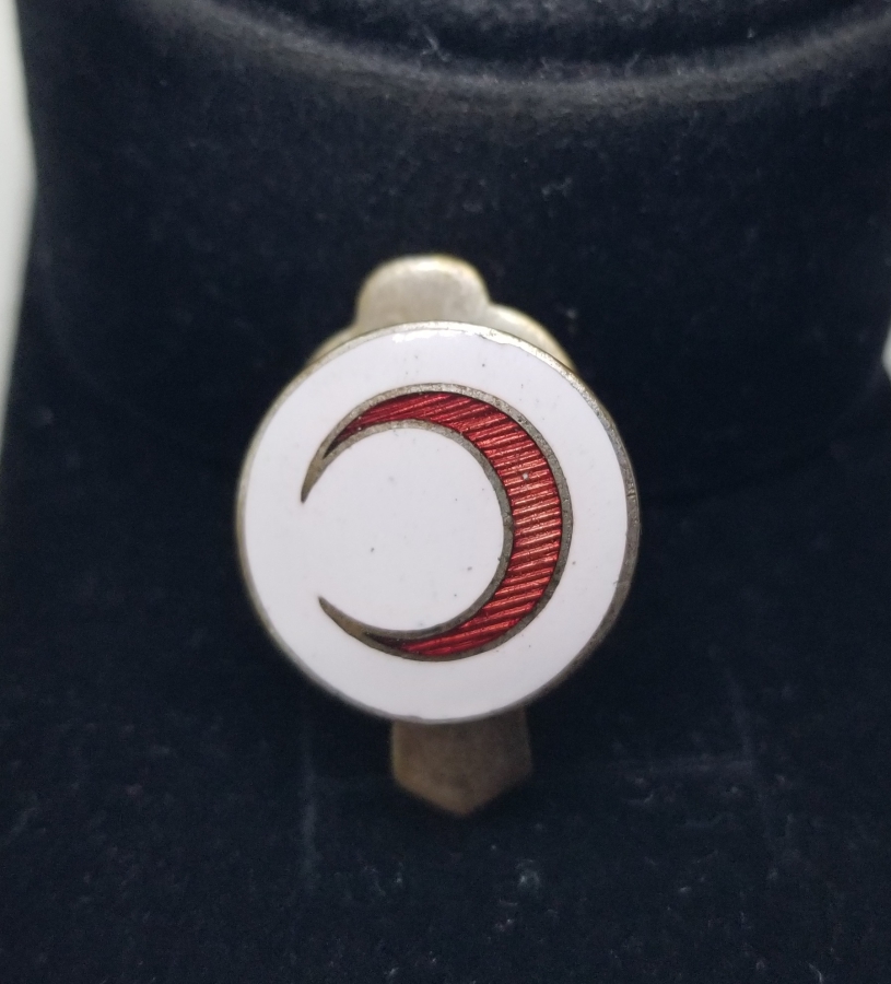 OSMANLI DÖNEMİ MİNELİ HİLAL-İ AHMER ROZET