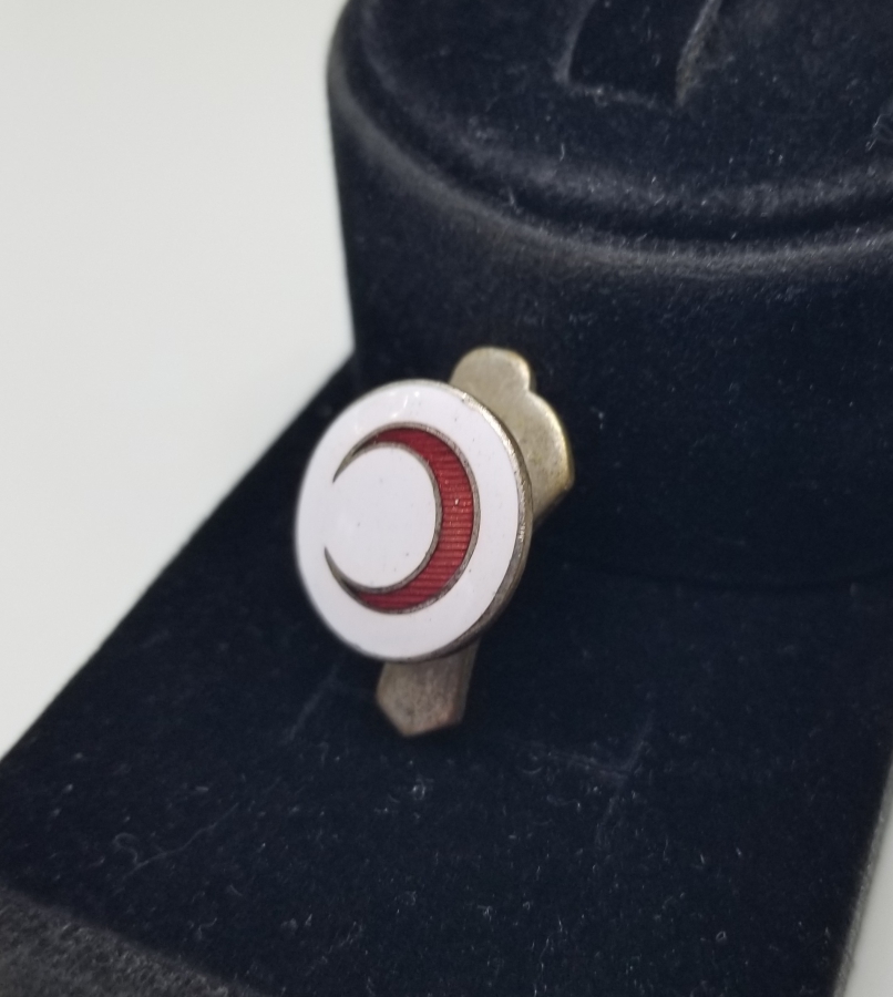 OSMANLI DÖNEMİ MİNELİ HİLAL-İ AHMER ROZET