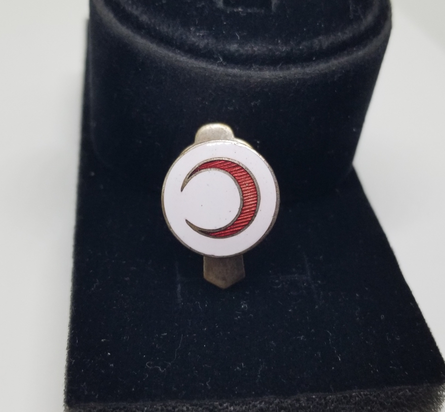 OSMANLI DÖNEMİ MİNELİ HİLAL-İ AHMER ROZET