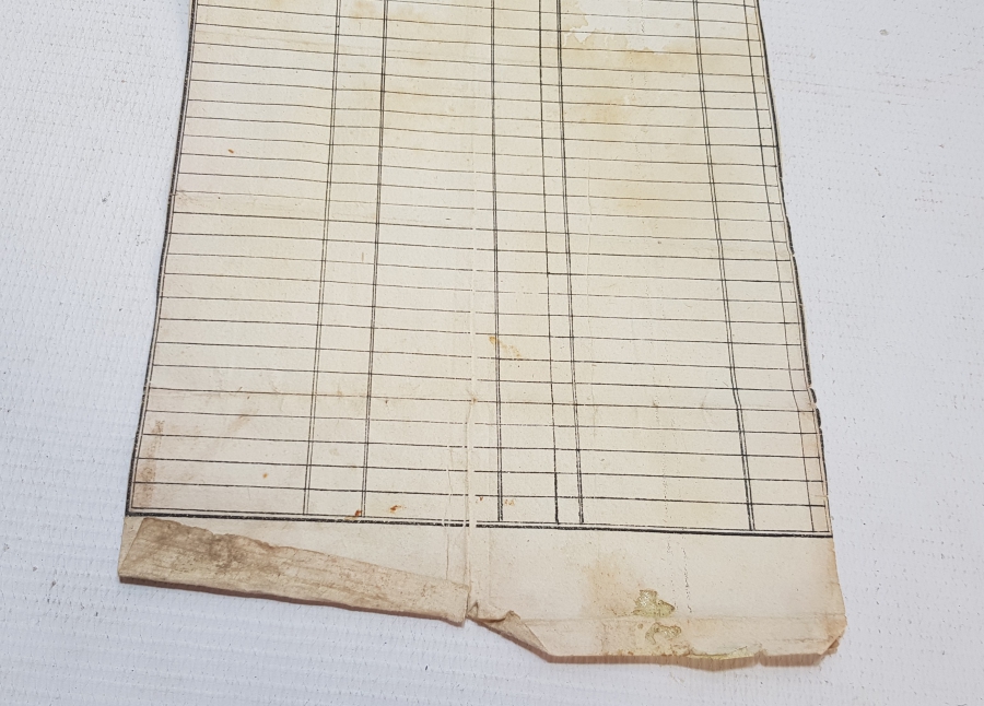 OSMANLI DÖNEMİ BÜYÜK BOY EVKAF MAKBUZ