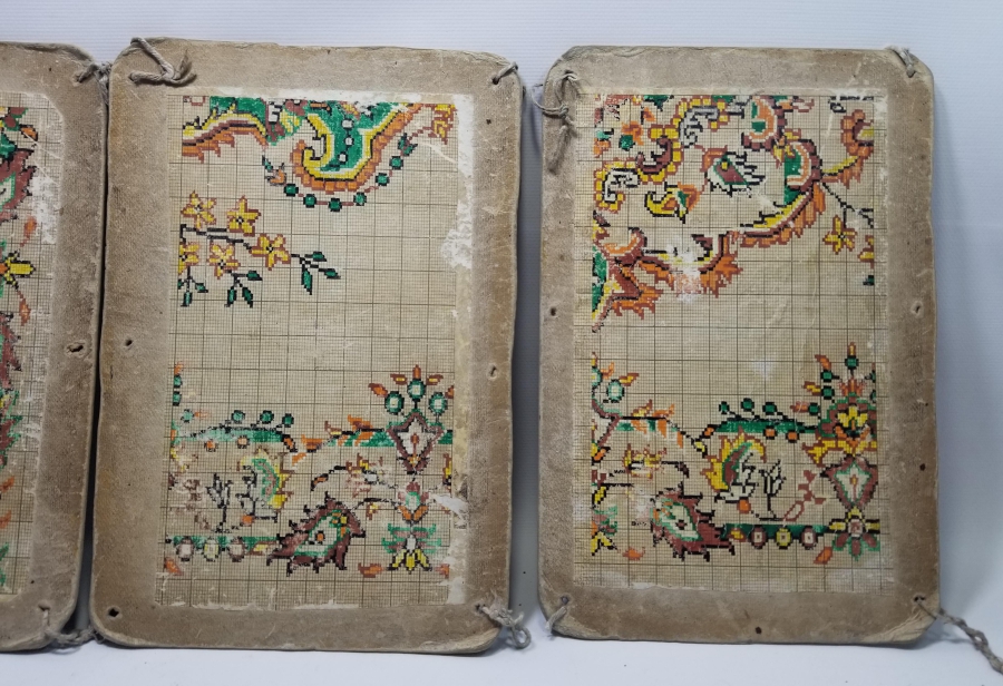 ISPARTA YÖRESİ ANTİKA HALI ÖRNEKLERİ PANOSU