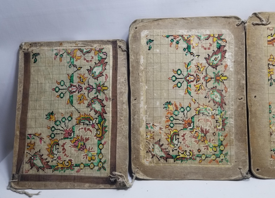 ISPARTA YÖRESİ ANTİKA HALI ÖRNEKLERİ PANOSU