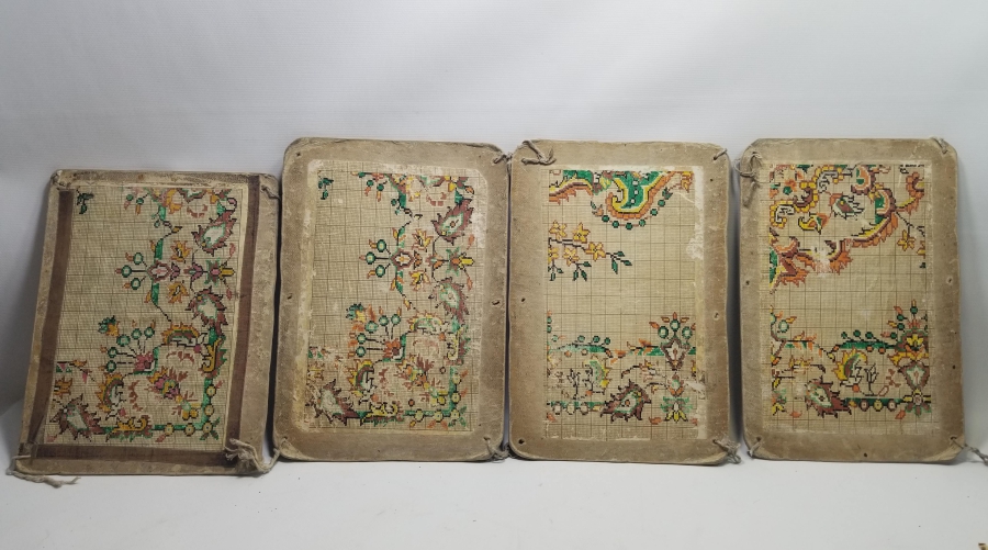 ISPARTA YÖRESİ ANTİKA HALI ÖRNEKLERİ PANOSU