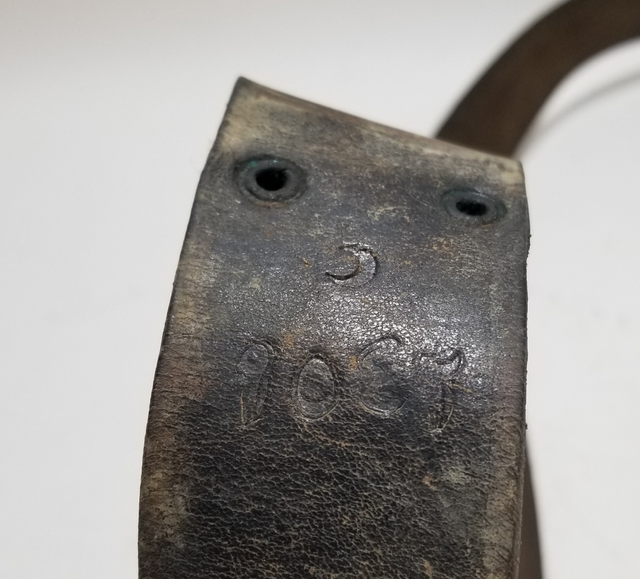 ÜZERİ OSMANLICA YAZILI 1. DÜNYA SAVAŞI DÖNEMİ SUBAY KEMERİ