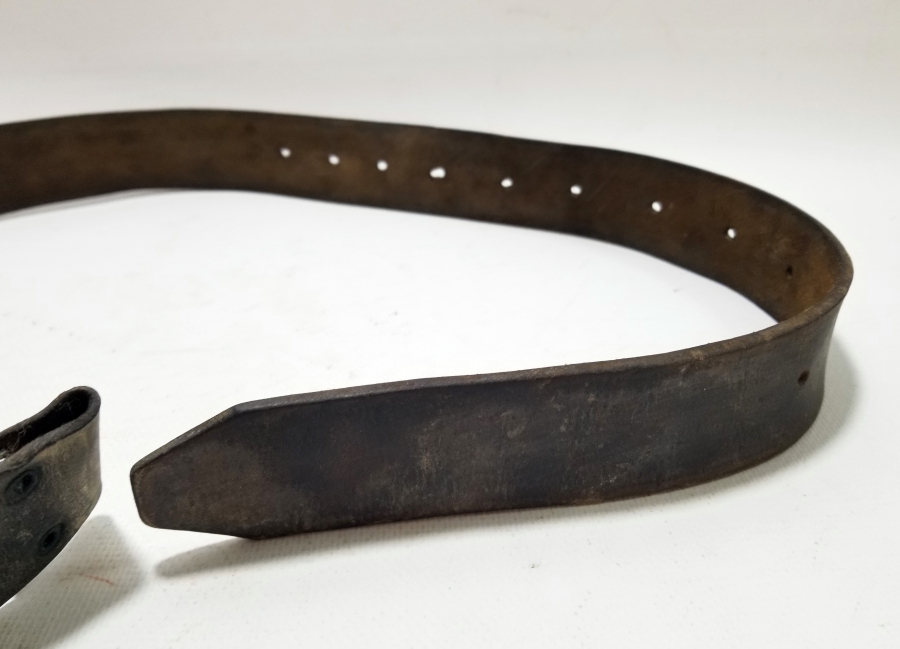 ÜZERİ OSMANLICA YAZILI 1. DÜNYA SAVAŞI DÖNEMİ SUBAY KEMERİ