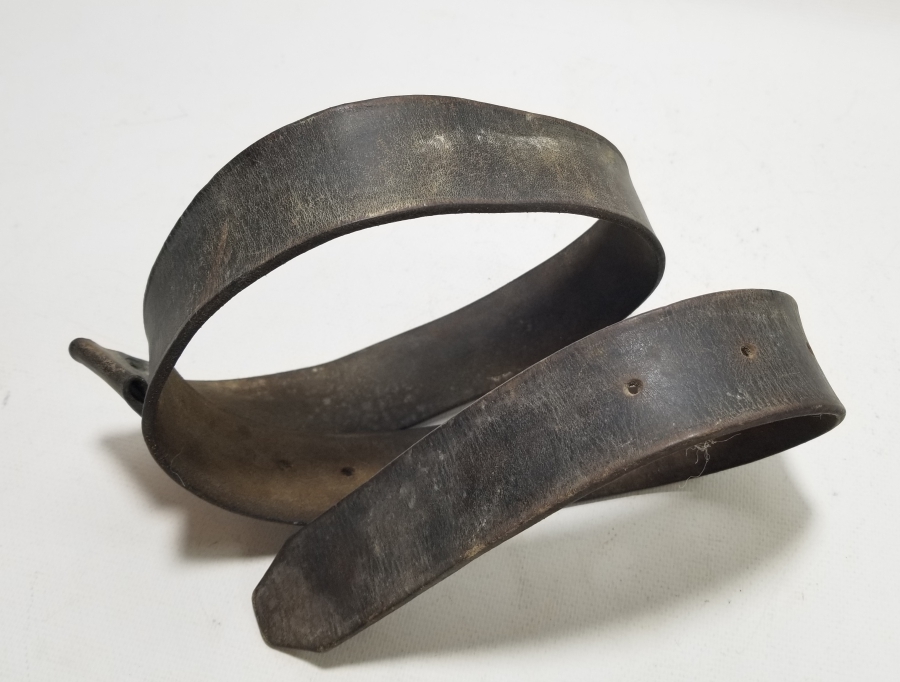 ÜZERİ OSMANLICA YAZILI 1. DÜNYA SAVAŞI DÖNEMİ SUBAY KEMERİ