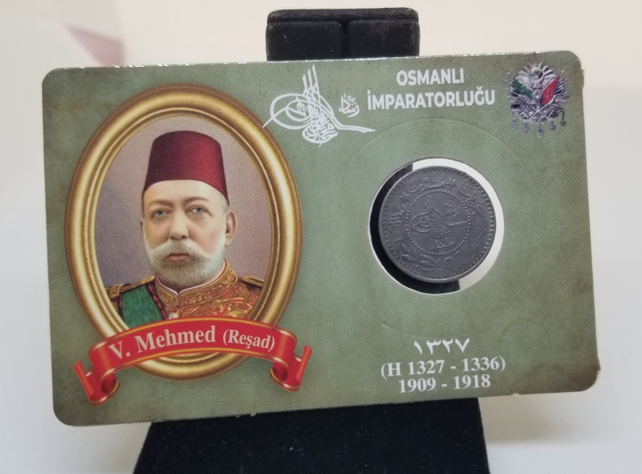 MEHMED REŞAD HAN DÖNEMİ KAPAMASINDA NİKEL 10 PARA