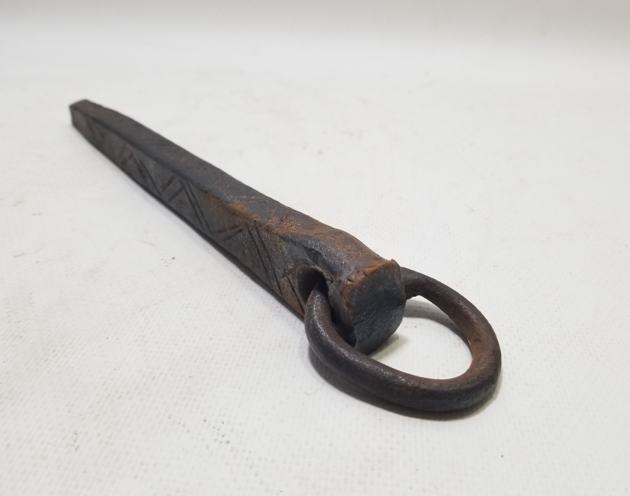 ÜZERİ TILSIMLI OSMANLI DÖNEMİ NADİR MERTEK ÇİVİSİ