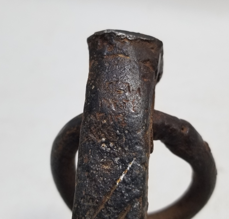 ÜZERİ TILSIMLI OSMANLI DÖNEMİ NADİR MERTEK ÇİVİSİ