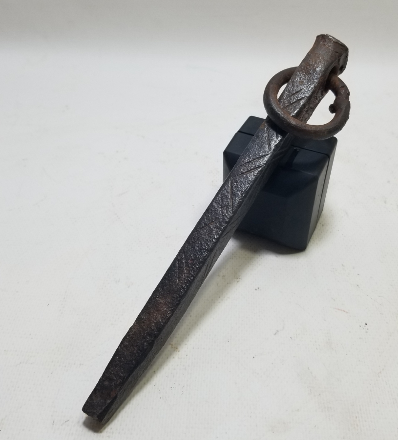 ÜZERİ TILSIMLI OSMANLI DÖNEMİ NADİR MERTEK ÇİVİSİ