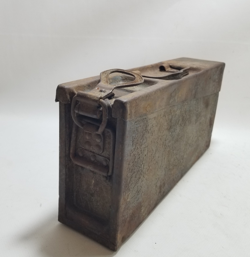 1. DÜNYA SAVAŞI DÖNEMİ OSMANLI MAKİNELİ TÜFEK MERMİ SANDIĞI