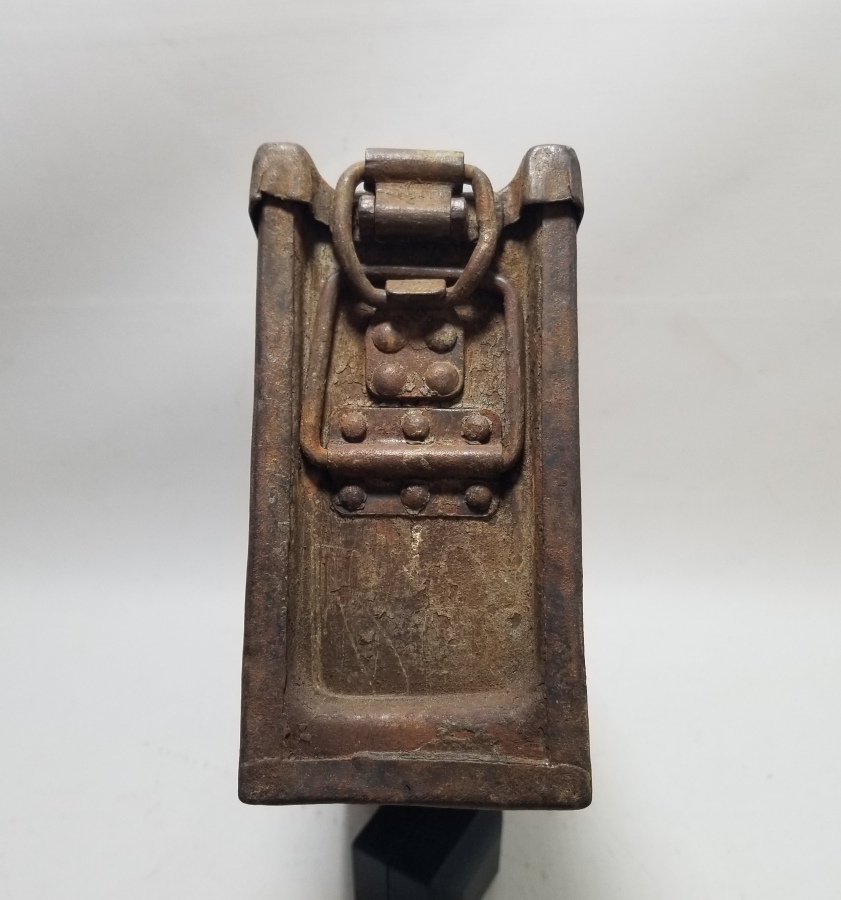 1. DÜNYA SAVAŞI DÖNEMİ OSMANLI MAKİNELİ TÜFEK MERMİ SANDIĞI