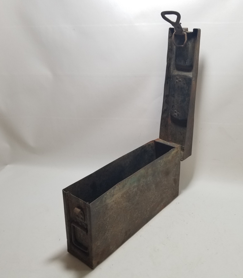 1. DÜNYA SAVAŞI DÖNEMİ OSMANLI MAKİNELİ TÜFEK MERMİ SANDIĞI