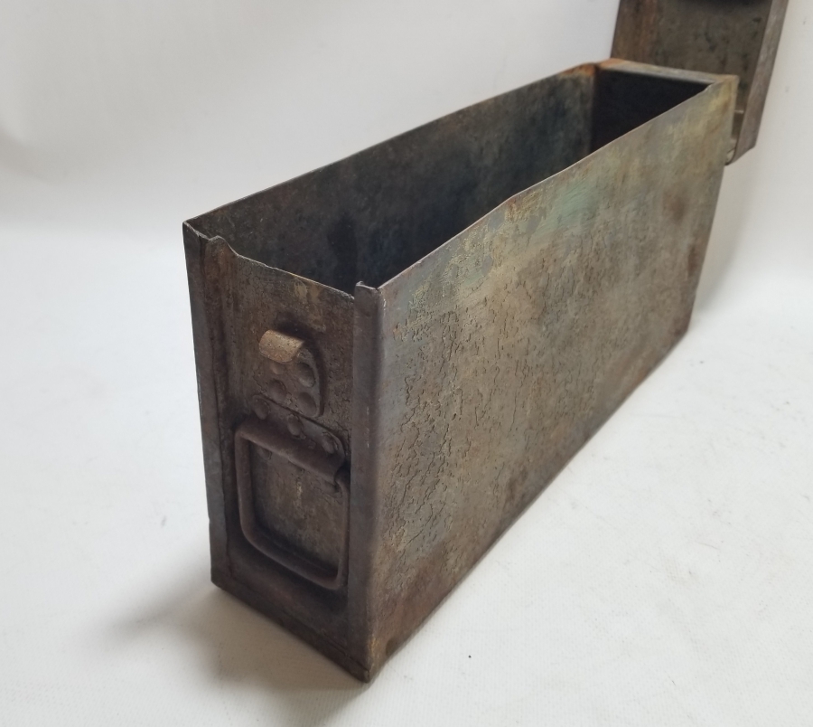 1. DÜNYA SAVAŞI DÖNEMİ OSMANLI MAKİNELİ TÜFEK MERMİ SANDIĞI