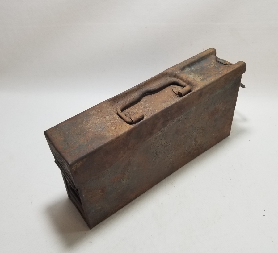 1. DÜNYA SAVAŞI DÖNEMİ OSMANLI MAKİNELİ TÜFEK MERMİ SANDIĞI