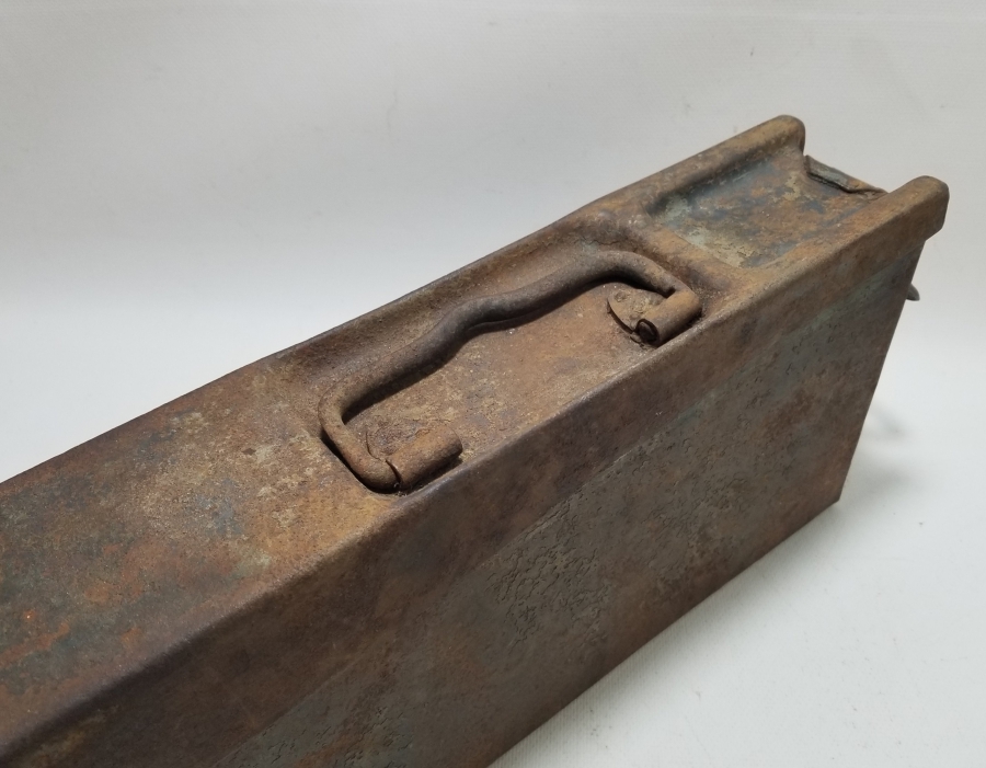 1. DÜNYA SAVAŞI DÖNEMİ OSMANLI MAKİNELİ TÜFEK MERMİ SANDIĞI