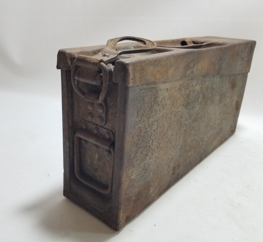 1. DÜNYA SAVAŞI DÖNEMİ OSMANLI MAKİNELİ TÜFEK MERMİ SANDIĞI