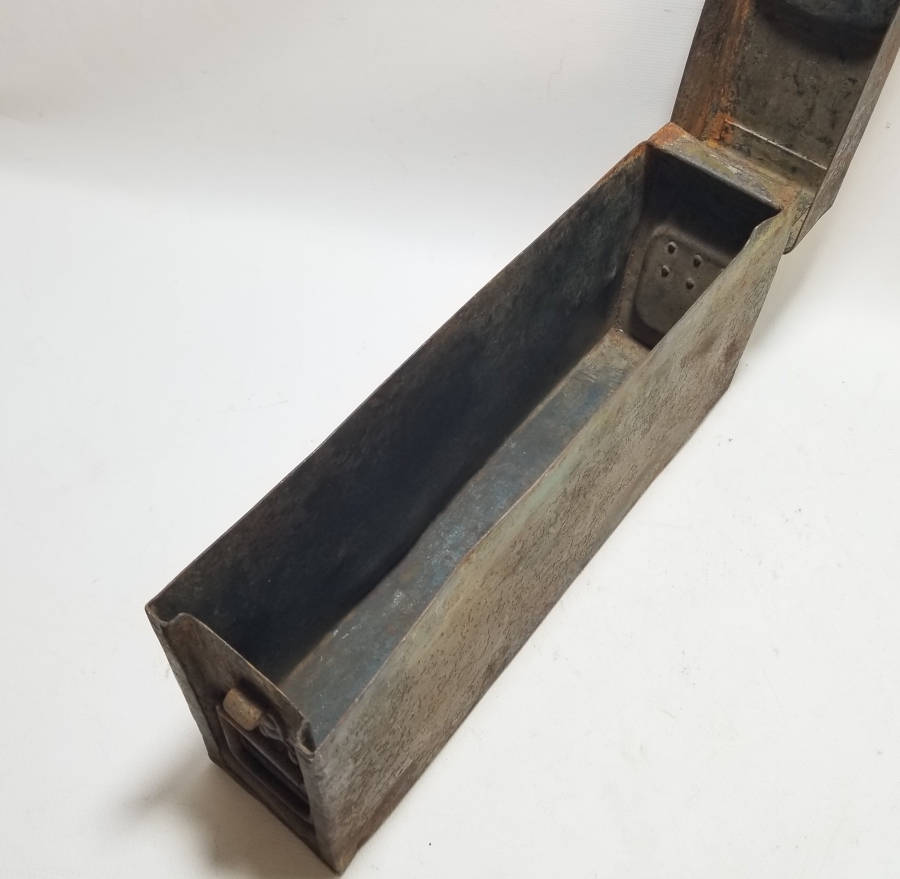 1. DÜNYA SAVAŞI DÖNEMİ OSMANLI MAKİNELİ TÜFEK MERMİ SANDIĞI