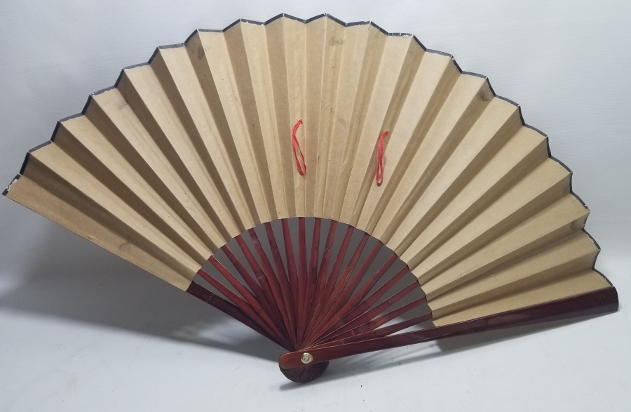 EL BOYAMA ANTİKA YELPAZE