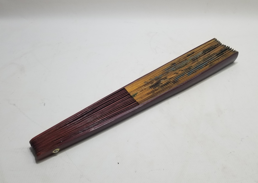 EL BOYAMA ANTİKA YELPAZE