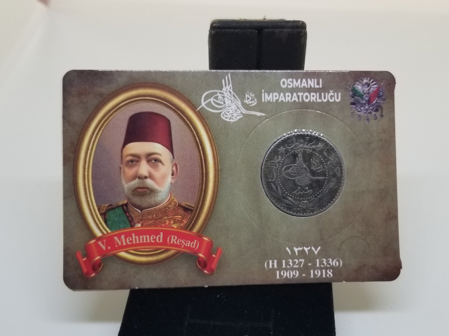 MEHMED REŞAD HAN DÖNEMİ KAPAMASINDA NİKEL 20 PARA