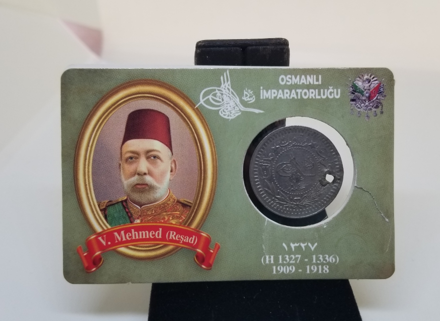 MEHMED REŞAD HAN DÖNEMİ KAPAMASINDA NİKEL 40 PARA