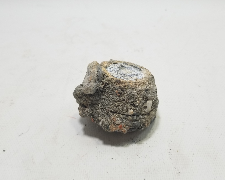 1. DÜNYA SAVAŞI DÖNEMİ FOSİLLEŞMİŞ OSMANLI TOP MERMİSİ BAŞLIĞI