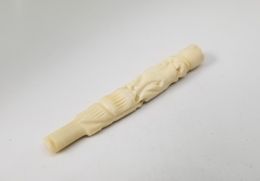 OSMANLI DÖNEMİ FİLDİŞİ SİGARA AĞIZLIĞI