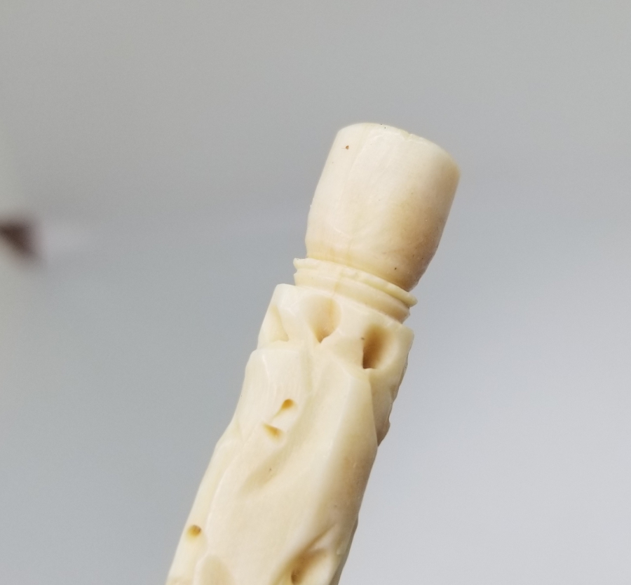 OSMANLI DÖNEMİ FİLDİŞİ SİGARA AĞIZLIĞI