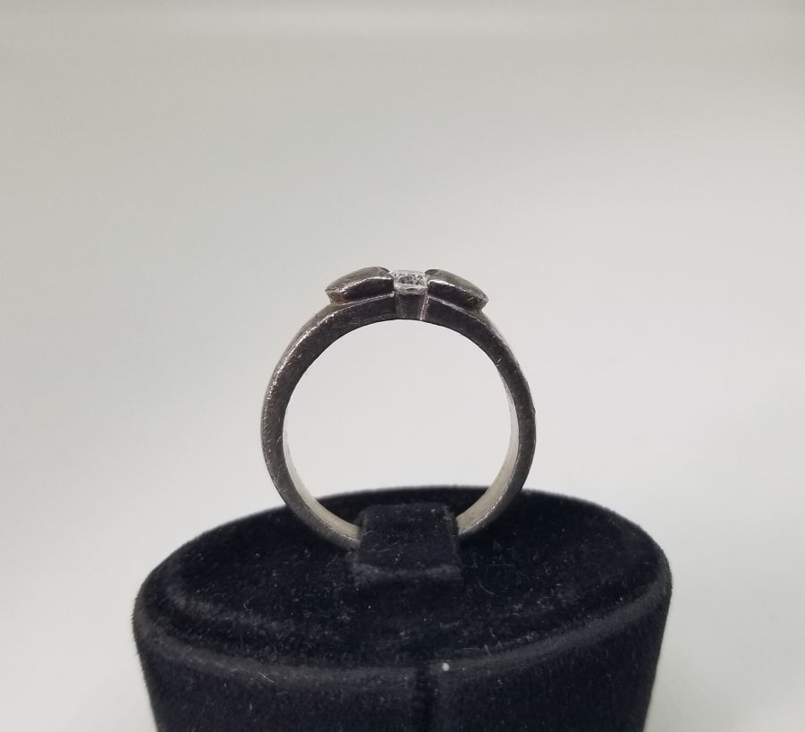 ELMAS KESİM MARGAZİT TAŞLI GÜMÜŞ YÜZÜK