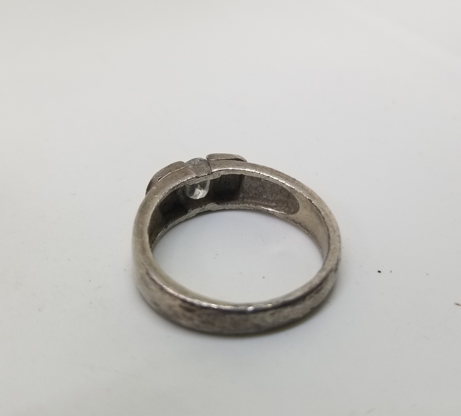 ELMAS KESİM MARGAZİT TAŞLI GÜMÜŞ YÜZÜK