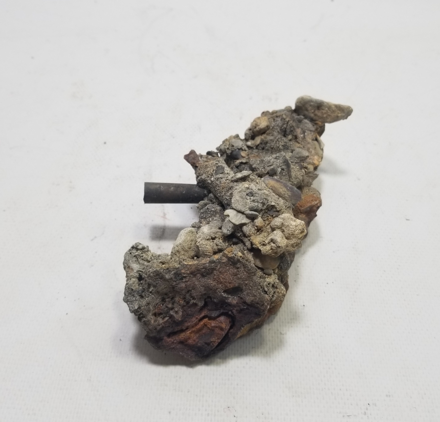 1. DÜNYA SAVAŞI DÖNEMİ FOSİLLEŞMİŞ OSMANLI MAVZER MERMİSİ KOVANI