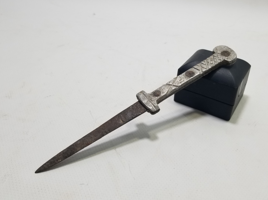 OSMANLI DÖNEMİ ÇERKES İŞİ E YAPIMI NADİR ÇİZME KAMASI