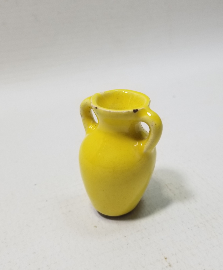 ÇİFT KULP KÜP FORMLU ANTİKA HOKKA