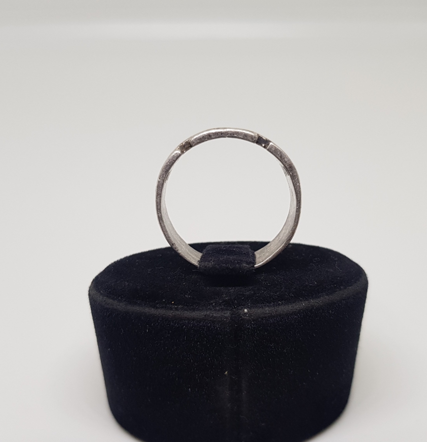 KABARTMA İŞÇİLİKLİ GÜMÜŞ ALYANS