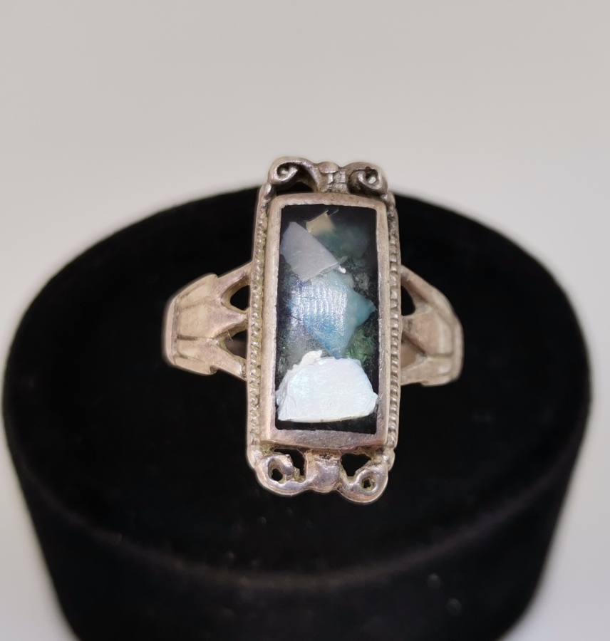 KABARTMA İŞÇİLİKLİ ÖZEL YAPIM GÜMÜŞ YÜZÜK