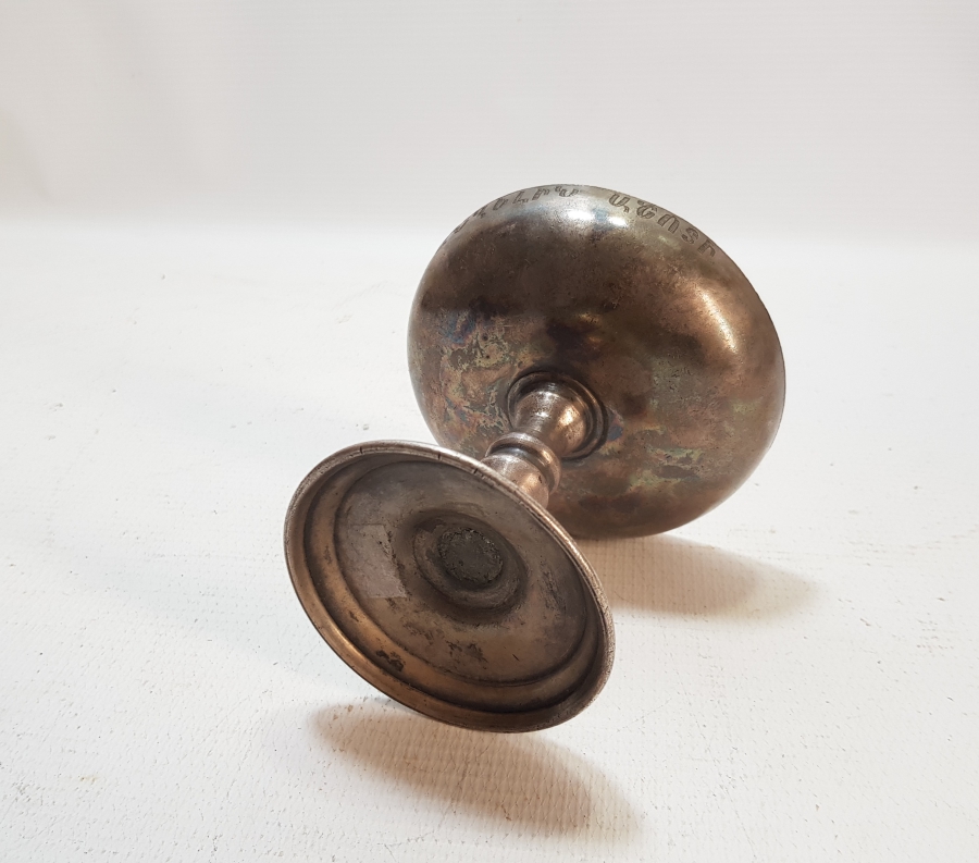 ÜZERİ ERMENİCE YAZILI OSMANLI DÖNEMİ VAFTİZ KADEHİ