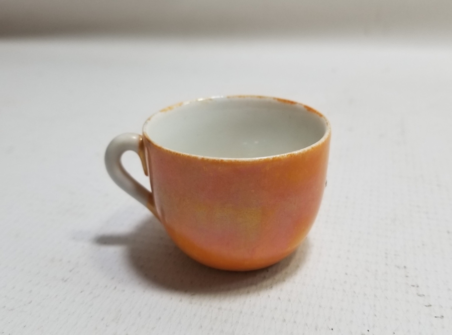 OSMANLI PAZARI İÇİN YAPILMIŞ ÜZERİ ALTIN VERMEYLİ FİNCAN