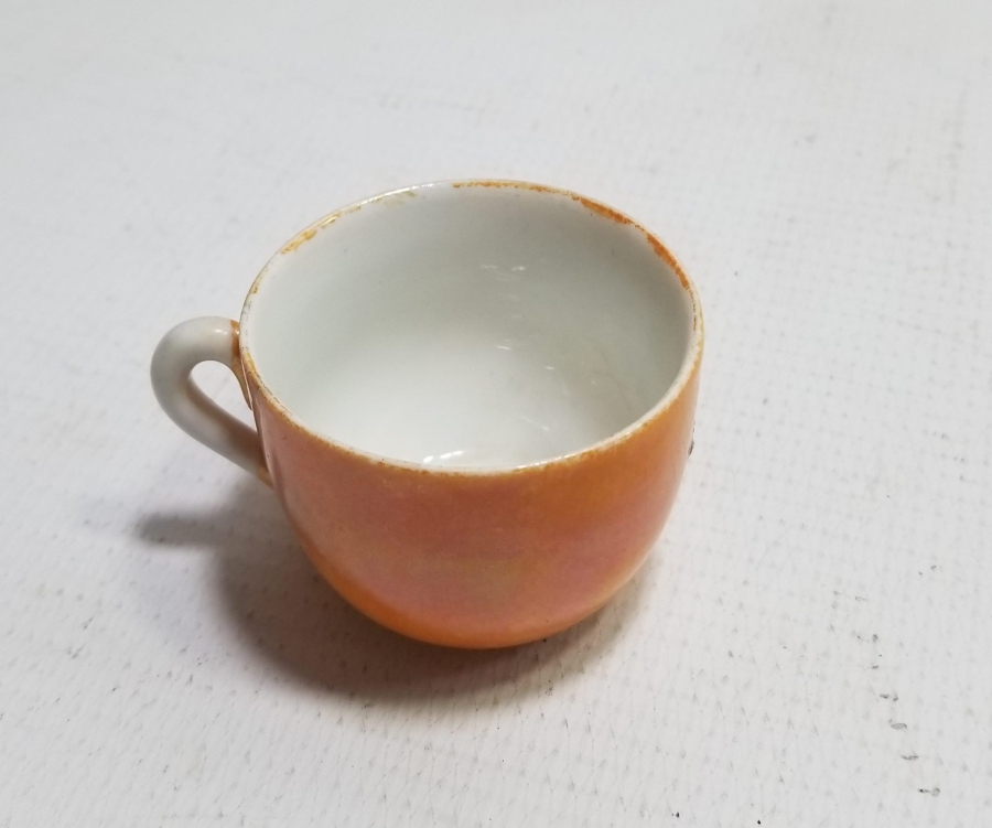 OSMANLI PAZARI İÇİN YAPILMIŞ ÜZERİ ALTIN VERMEYLİ FİNCAN